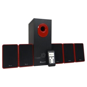 PremiumSun™ 5800 Watt P.M.P.O. 5.1 ch Speaker W/REMOTE